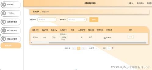 基于SpringBoot的糧庫(kù)商品管理系統(tǒng)設(shè)計(jì)與實(shí)現(xiàn)